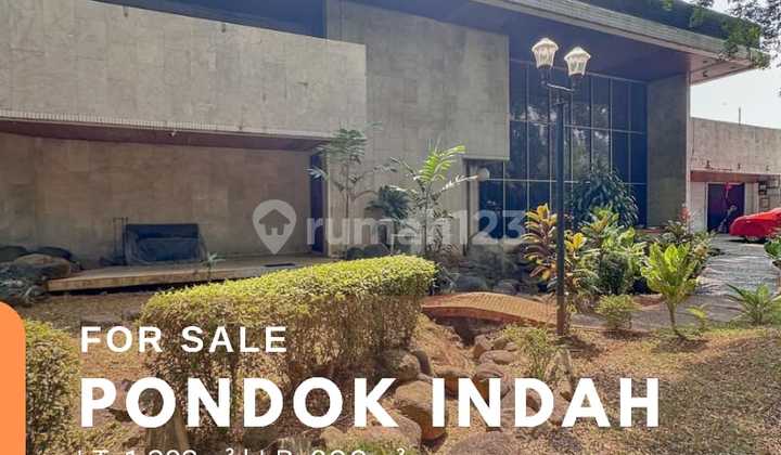 2-Story House 6 BR + Swimming Pool Pondok Indah South Jakarta - Ocasa3780