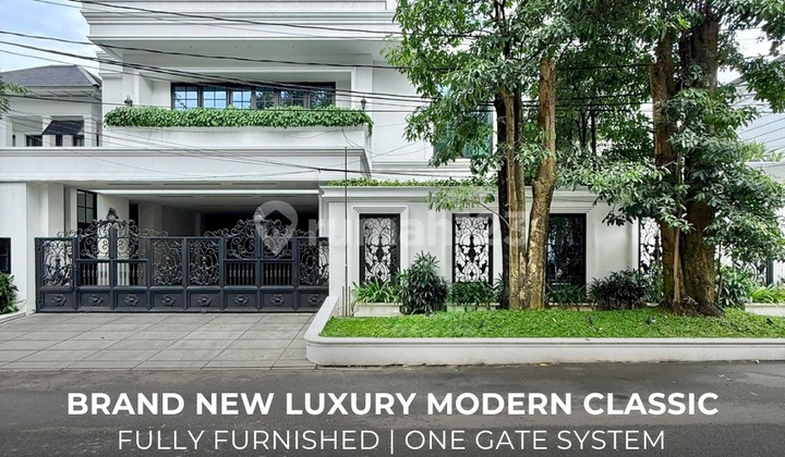 For Sale / Dijual Rumah Baru Siap Huni Kebayoran Baru Kebayoran Baru Fully Furnished, One Gate System, Jalan Lebar - Ocasa4926