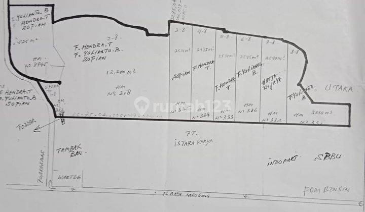 Dijual Tanah Luas Di Jalan Raya Narogong 1