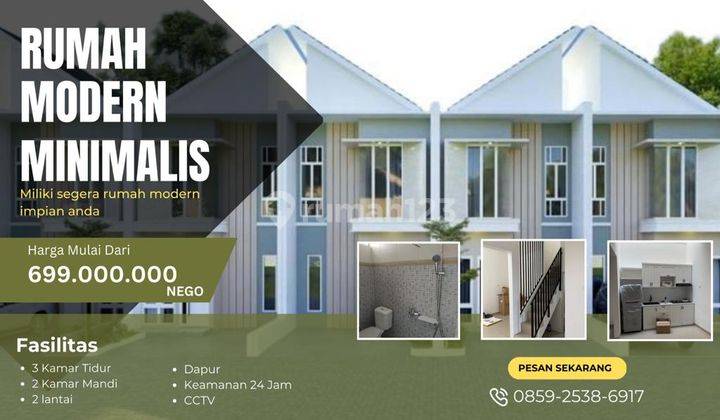 Ramadhan Sale Rumah Cluster 2lt 3 Kamar di Tangsel Bsd 1