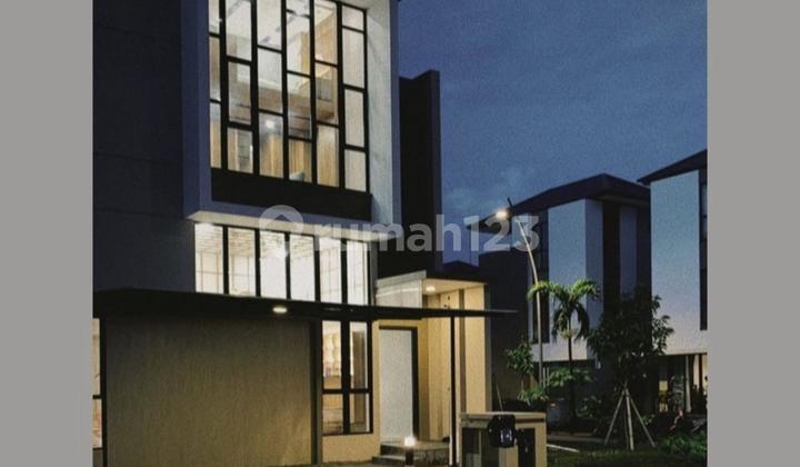 For Sale: 3-Story Corner House Fully Furnished in Semayang Asya JGC Cluster, Cakung, East Jakarta