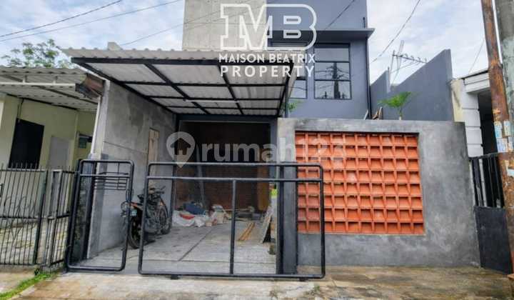 Modern Industrial House Ready to Live in Nusa Loka BSD, Rare Aesthetic Design
