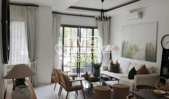 Rumah 2Lt Fully Furnished Homy Siap Huni di Nusa Loka Bsd 2