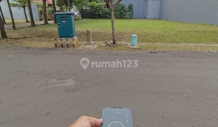 Tanah 305 M2 SHM Bsd Kencana Loka Taman Crysant Tangerang Selatan 2