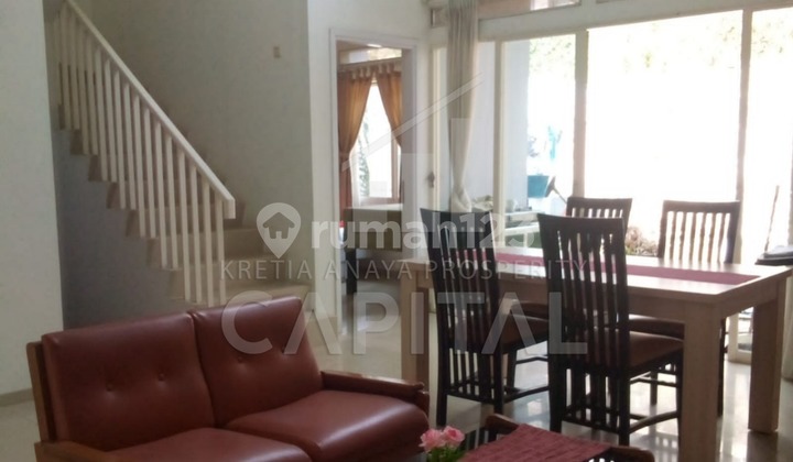 Rumah 2 Lantai Sudah Full Furnished Siap Huni di Resort Dago Pakar