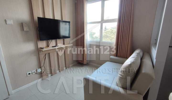 Corner Apartment with the Best View Fully Furnished on the 7th Floor of Pangrango Tower in Parahyangan Residence 2