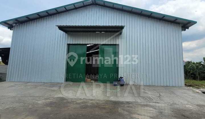 Gudang Baru Siap Pakai dengan Halaman Luas di Kopo Bandung