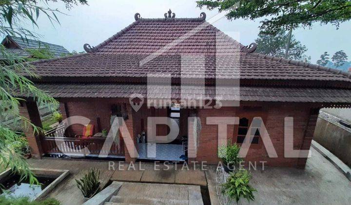 Villa Omah Jowo semifurnish dan view pemandangan asri 1