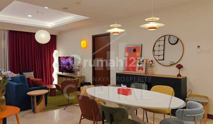 Unit dengan Bonus Furniture Siap Huni di Apartement Hegarmanah Residence Harga Bu
