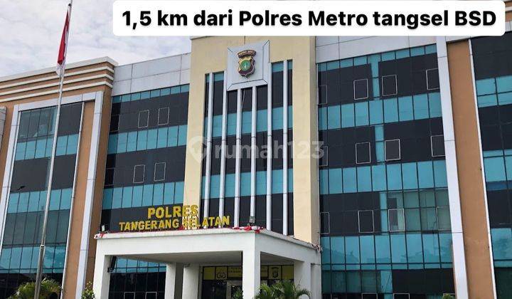 Rumah Murah di Serpong Bsd 2lt Strategis Free Allin Shm 2