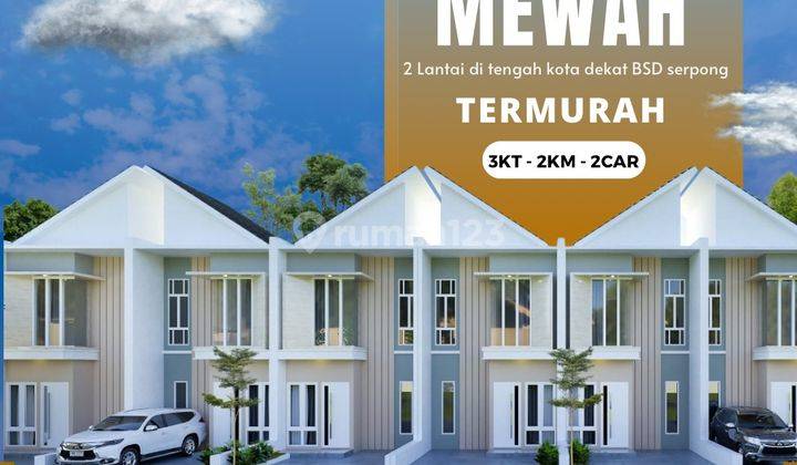 Rumah Murah Serpong Bsd 2lt Dekat Toll Dan Stasiun Legal SHM 2