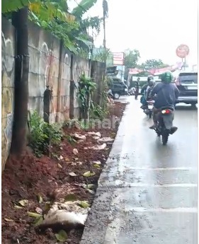 Disewakan Tanah Komersial Pinggir Jalan Raya Puspitek Buaran Serpong, Tangerang Selatan