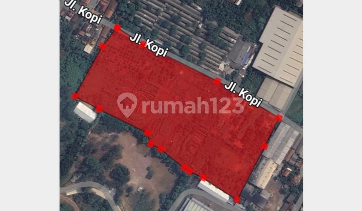 Dijual Cepat Lahan Industri 4.5 Ha di Jalan Raya Legok, Tangerang