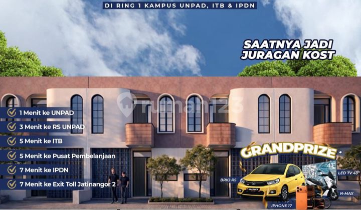 Rumah Kost Strategis 1 Menit ke Unpad