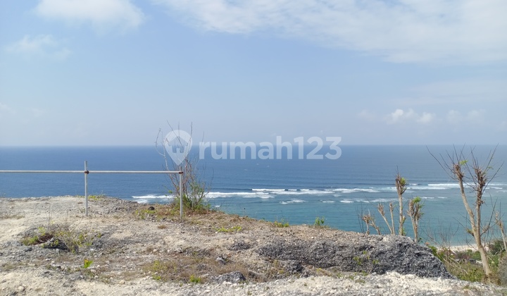 Dijual tanah view tebing dan ocean fantastik di laut selatan Bali 