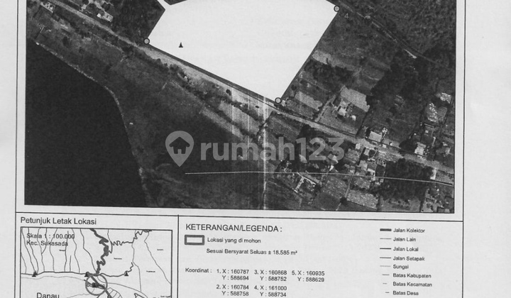 Di Jual Tanah Luas Dan Hijau Dengan View Danau Buyan Bali 2