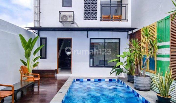 Dijual New Brand Villa Strategis Canggu Bali 1