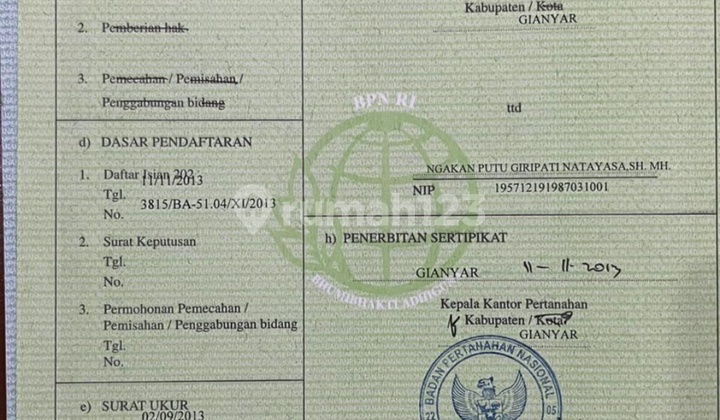 For Sale: Cheap, Spacious, and Flat Land in Gianyar Bali