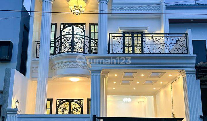 Rumah Mewah Modern Klasik Eropa Di Kawasan Elite Pulomas 1