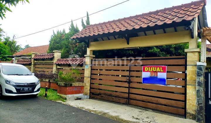 Rumah 2 Lantai Luas, Asri, Ada Taman Di Tanah Sereal Kota Bogor