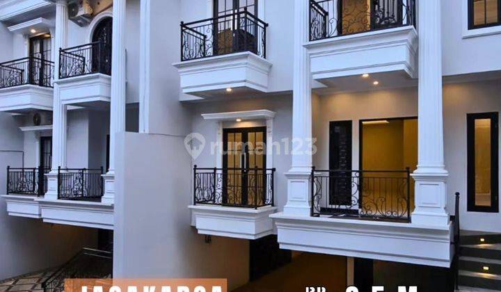 Townhouse Mewah Modern Classic Di Jagakarsa  2