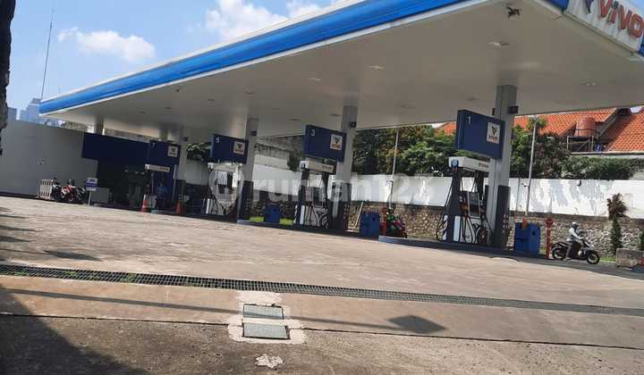 Tanah Strategis Harga Dibawah NJOP Jl. Kapten Tendean Tersewa Pom Bensin Vivo