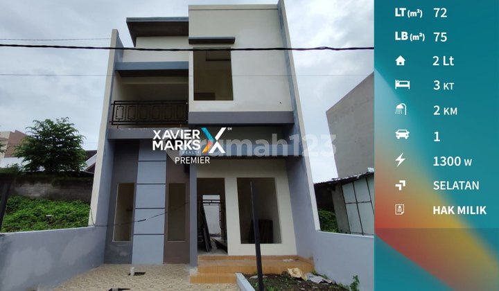 Super Murah Rumah Modern 2 Lantai di Balearjosari Kota Malang
