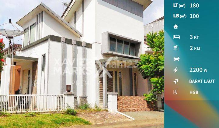 Rumah Hook Minimalis Modern di Villa Puncak Tidar Malang 1