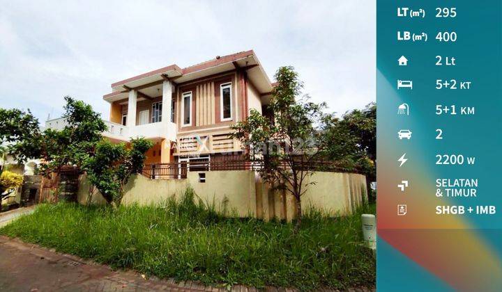 Rumah Hook 2 Lantai Siap Huni di Araya Golf Malang 1