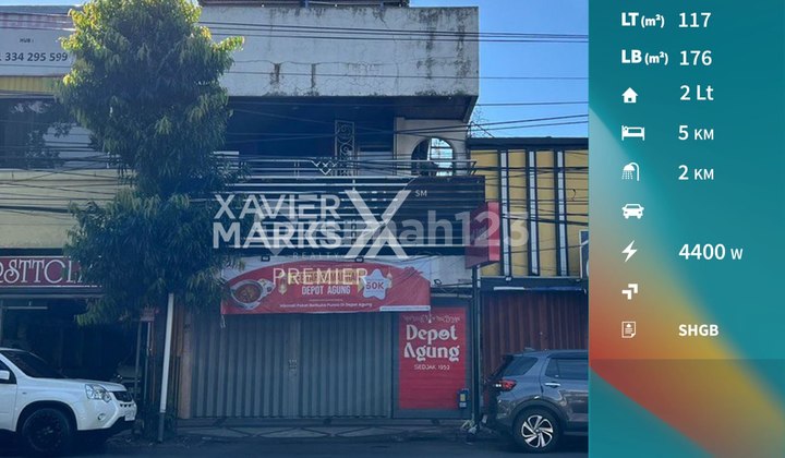 Strategic Shop House for Sale in Kayutangan Heritage, Klojen, Malang City.