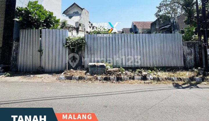 Strategic Land for Sale, Suitable for Ruko (Shop House) on Jl Bunga Bunga Malang
