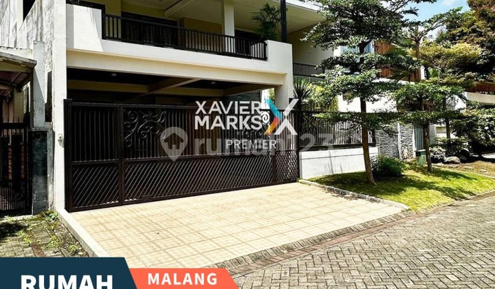 Jarang Ada Rumah Sejuk Modern Tropis di Taman Golf Megah Araya Malang 1