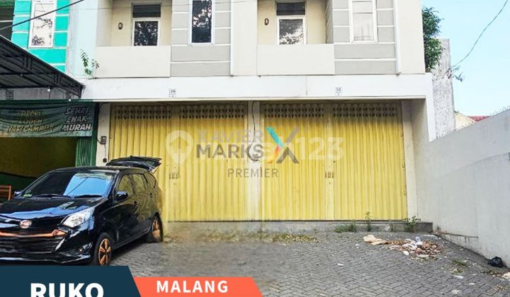 Dijual/Disewakan  Ruko di Poros Jl Ahmad Yani Utara Blimbing, Malang