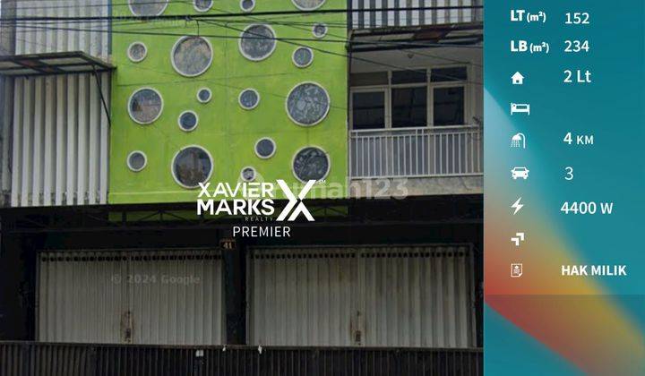 Disewakan Ruko Super Strategis Poros Jalan Ki Ageng Gribig Malang  1