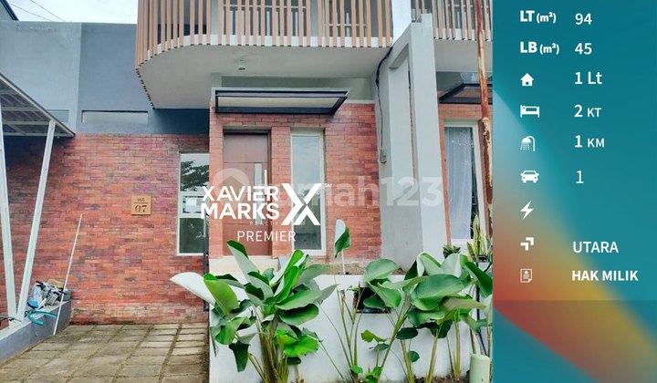 Paling Murah Rumah Modern di The OZ Tidar Malang Cuma 700 Jutaan 1