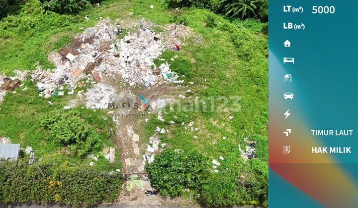 Dijual Tanah Kavling Super Strategis di Poros Jalan Puncak Tidar Malang