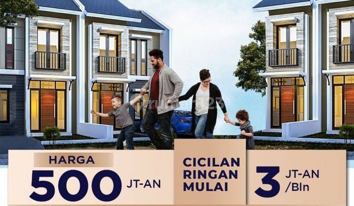 Rumah  selatan  sby cicilan 3jutaan dekat pondok candra,rungkut,MERR start 500jutaan free biaya KPR 1