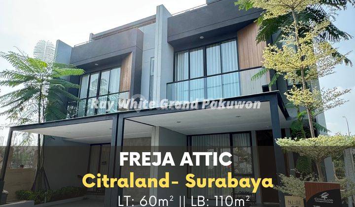 Jual Rumah New Modern Minimalis Attic Northwest Central Citraland 1