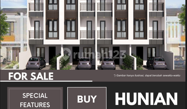 Dijual rumah serbaguna 4 lantai di sumur batu Kemayoran jakarta pusat 2