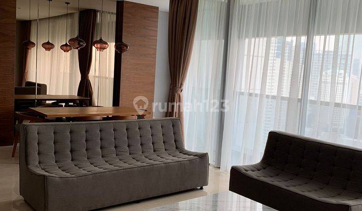  Apartemen Casa Domaine 3 Kamar Tidur Furnished Bagus 1