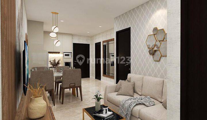 Apartement Sudirman Suites Apartment 3 BR Furnished Bagus Sekali 1