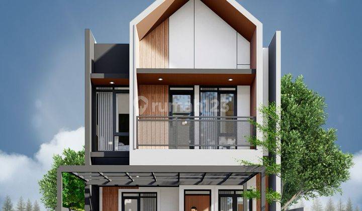 Rumah Scandinavian Promo Tanpa Dp Di Pemda Cibinong  2