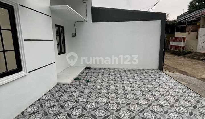 tampak depan hunian ready stock tanah luas