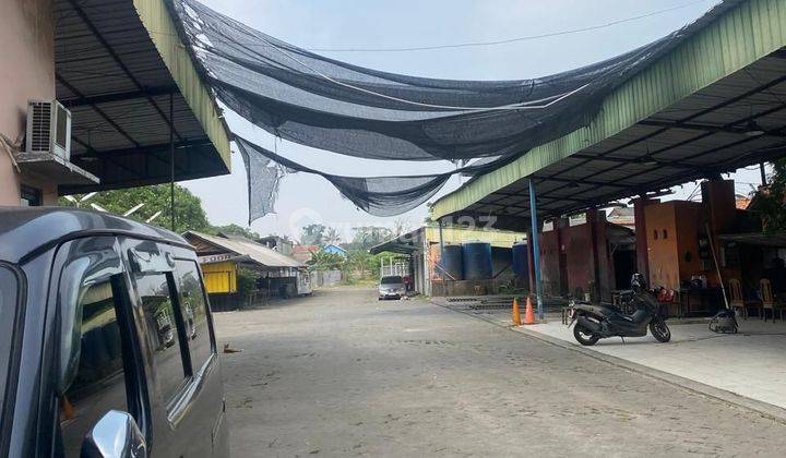 Ruang Usaha Cucian MOBIL Luas 3800 m² SHM Pinggir JALAN RAYA 1