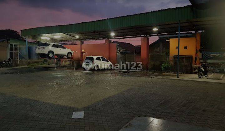 Ruang Usaha Cucian MOBIL Luas 3800 m² SHM Pinggir JALAN RAYA 2