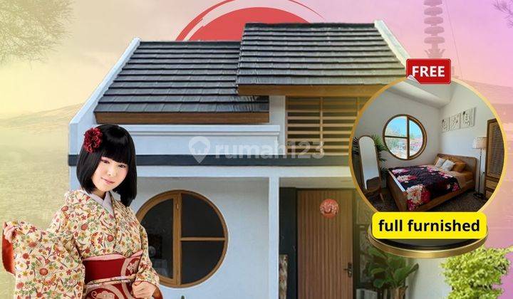 Rumah Minimalis Murah Jogja Gaya Jepang Modern Ada Taman Bermain 1