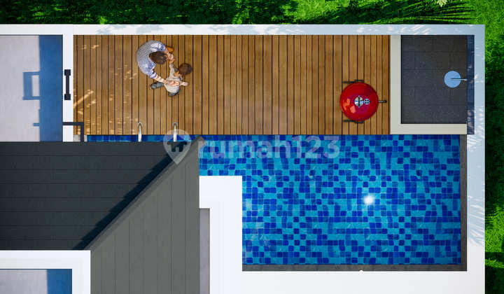 Jual Rumah  yogyakarta Kolam Renang Pribadi One Gate Sistem Promo all biaya