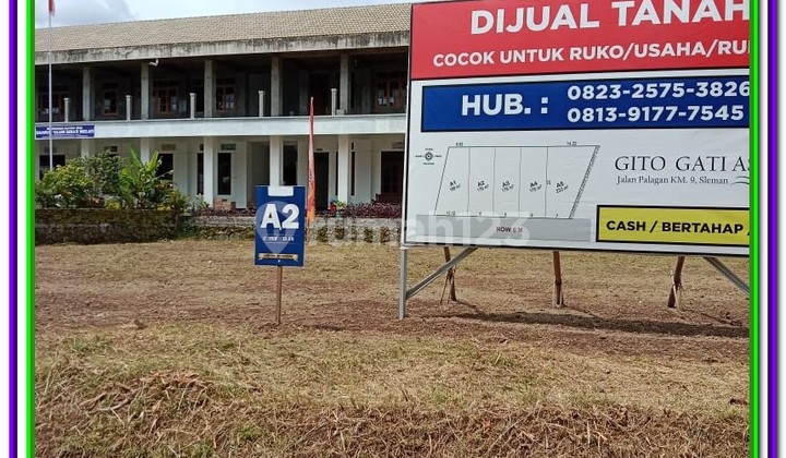 Tanah Murah 500 Meter Ke Spbu Jalan Gito Gati Shm Aman  1