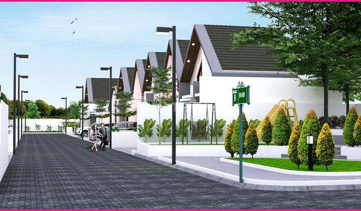 Rumah di Jogja All In Ambarketawang Gamping Nuansa Villa 1