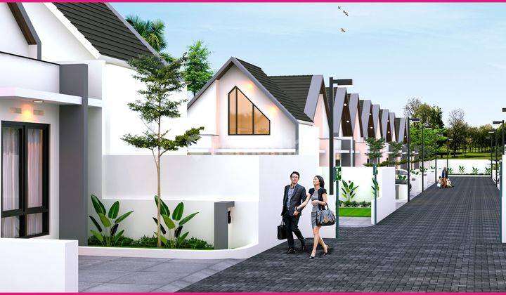 Rumah di Sleman Dalam Cluster Dekat Kampus Umy Serasa Villa 4